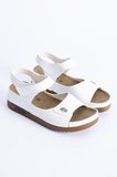 Yeny Kadın Anatomik Dolgu Topuk Rahat Comfort Poliüretan Taban Flat Sandalet