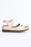 Yeny Kadın Anatomik Dolgu Topuk Rahat Comfort Poliüretan Taban Flat Sandalet