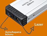 Loyka 5419-225D Dijital Eğim Ölçer (Çizgi Lazerli) 22.5 Cm