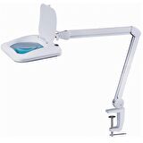 Loyka 6020 Köşeli Lensli Led Işıklı Mengeneli Büyüteç 5X
