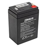 ORBUS ORB4-8 4 VOLT - 8 AMPER AKÜ (68 X 45 X 95 MM)