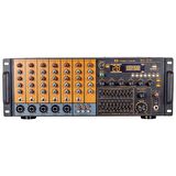 MAGICVOICE MV-1215 KÜP MİXER ANFİ USB BT UK RMS200W MAX 1600W 6 ZON +99DSP+4-16 70 100 V TRAFOLU