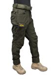 Erkek Taktikal Pantolon Softshell Haki