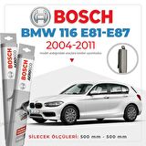Bmw 116 (E81-E87) Muz Silecek Takımı (2004-2011) Bosch Aeroeco