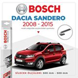 Dacia Sandero Muz Silecek Takımı (2008-2015) Bosch Aeroeco