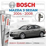 Mazda 3 Sedan Muz Silecek Takımı (2004-2008) Bosch Aeroeco