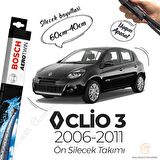 Renault Clio 3 Muz Silecek Takımı (2006-2011) Bosch Aerotwin