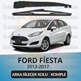 Ford Fiesta 2012-2017 Komple Arka Silecek Kolu ve Süpürgesi Seti