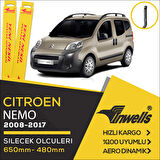 Citroen Nemo Muz Silecek Takımı (2008-2017) İnwells