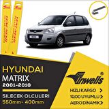Hyundai Matrix Muz Silecek Takımı (2001-2010) İnwells