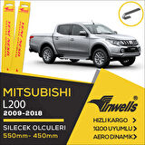 Mitsubishi L200 Muz Silecek Takımı (2009-2018) İnwells
