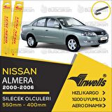 Nissan Almera Muz Silecek Takımı (2000-2006) İnwells