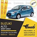 Suzuki Alto Muz Silecek Takımı (2007-2014) İnwells