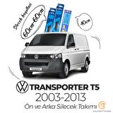 Volkswagen Transporter T5 Ön Arka Silecek Seti (2003-2013) RBW