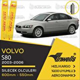 Volvo S80 Muz Silecek Takımı (2003-2006) İnwells