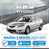 Mazda 3 Sedan Ön Silecek Takımı (2009-2013) RBW Hibrit