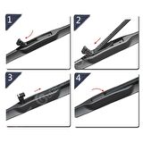 Seat İbiza Ön Silecek Takımı (2002-2005) RBW Hibrit