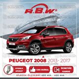 Peugeot 2008 Muz Silecek Takımı (2013-2017) RBW