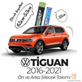 Volkswagen Tiguan Ön Arka Silecek Seti (2016-2021) RBW PRO
