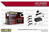 Niken Park Sensörü Ses İkazlı 22mm Gri
