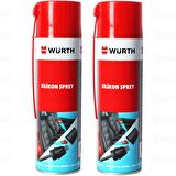 Würth Silikon Sprey 500 ml - 2 ADET