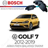 Volkswagen Golf 7 2012 - 2019 Arka Fren Balata Takımı - Bosch