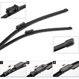 Volkswagen Polo Ön ve Arka Silecek Seti (2018-2021) RBW