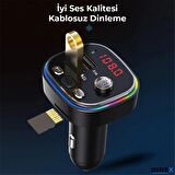 Winex C20 Fm Handsfree Bluetooth Modülatör Araç MP3 Player
