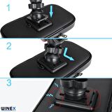 Winex Motorsiklet ve Bisiklet Su Geçirmez Telefon Tutucu