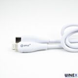 Winex CA119 3A PD20 Type-C to Lightning Data ve Hızlı Şarj Kablosu Beyaz