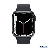 Winex 37Plus İos ve Android Uyumlu Akıllı Saat Siyah