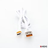 İmeng 3.1A UsbA to Type-C Data ve Hızlı Şarj Kablosu ML109 Beyaz