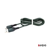İmeng 6A 100W UsbA to Micro Data ve Hızlı Şarj Kablosu ML60 Yeşil