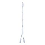 Winex 2in1 Lightning to Double 3.5mm Çıkışlı Jack Adaptör
