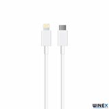 Winex İphone 12 Mini 3A 45W Type-C to Lightning 3Metre Data ve Hızlı Şarj Kablosu