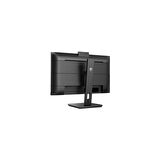 Philips 24B1U5301H 24 inç Full HD monitör, 5 MP web kamerası, yüksekliği ayarlanabilir, hoparlör (1920 x 1080, 75 Hz, HDMI, DisplayPort, USB-C, RJ45, USB Hub) siyah