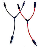 2 Lİ MC4 SOLAR KONNEKTÖR 2 İN 1 KABLOLU PARALELLEME