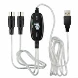 usb-midi kablo usb midi bağlantı kablosu