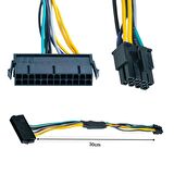 Dell optiplex 3020,7020,9020 ATX 24P to 8P power Güç Kablosu