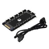 fan çoklayıcı 5V 3 Pin ARGB RGB Led Fan Çoklayıcı 11 port