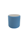 Croc 1208 Mavi Cırtlı Sünger Bigudi 4Lü Çap 6Cm
