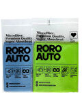 Roro Auto Olimpos Mikrofiber Oto Cam Bezi İkili 40X40