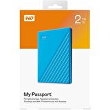 WD MY PASSPORT 2TB BLUE WORLWIDE WDBYVG0020BBL-WESN