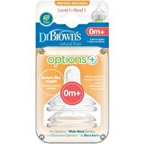 Dr. Brown's 1. Seviye Standart 0 + Ay 2'li Biberon Emziği