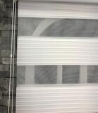 Pliseli Stor Zebra Perde Ekru  Etek Dilimli STB481