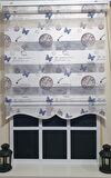 StorburadaPliseli Zebra Stor Perde Baskılı Etek Dilimli ST 030