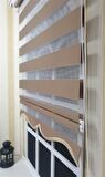Zebra Stor Perde Sütlü Kahverengi ST 035