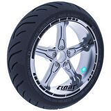 Karbon Fiber Dokulu Moto GP Stili Jant Şeridi Sticker Çınar Extreme 