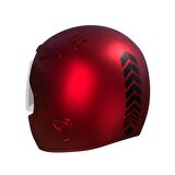 2 Adet Sport Kask, Araba Ayna Jet Siyah Kask Sticker Çınar Extreme 