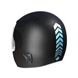 2 Adet Sport Kask, Araba Ayna Nane Yeşili Kask Sticker Çınar Extreme 